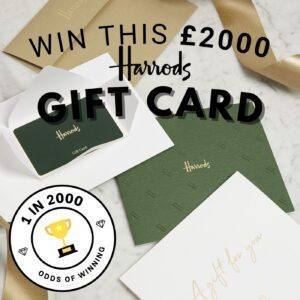 Win this Harrods Gift Card