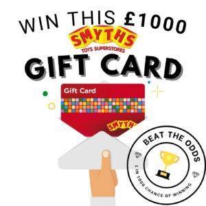 Win this £1000 Smyths Gift Card