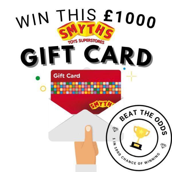 Win this £1000 Smyths Gift Card